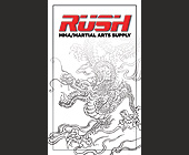 Rush MMA Supply  - 676x1126 graphic design