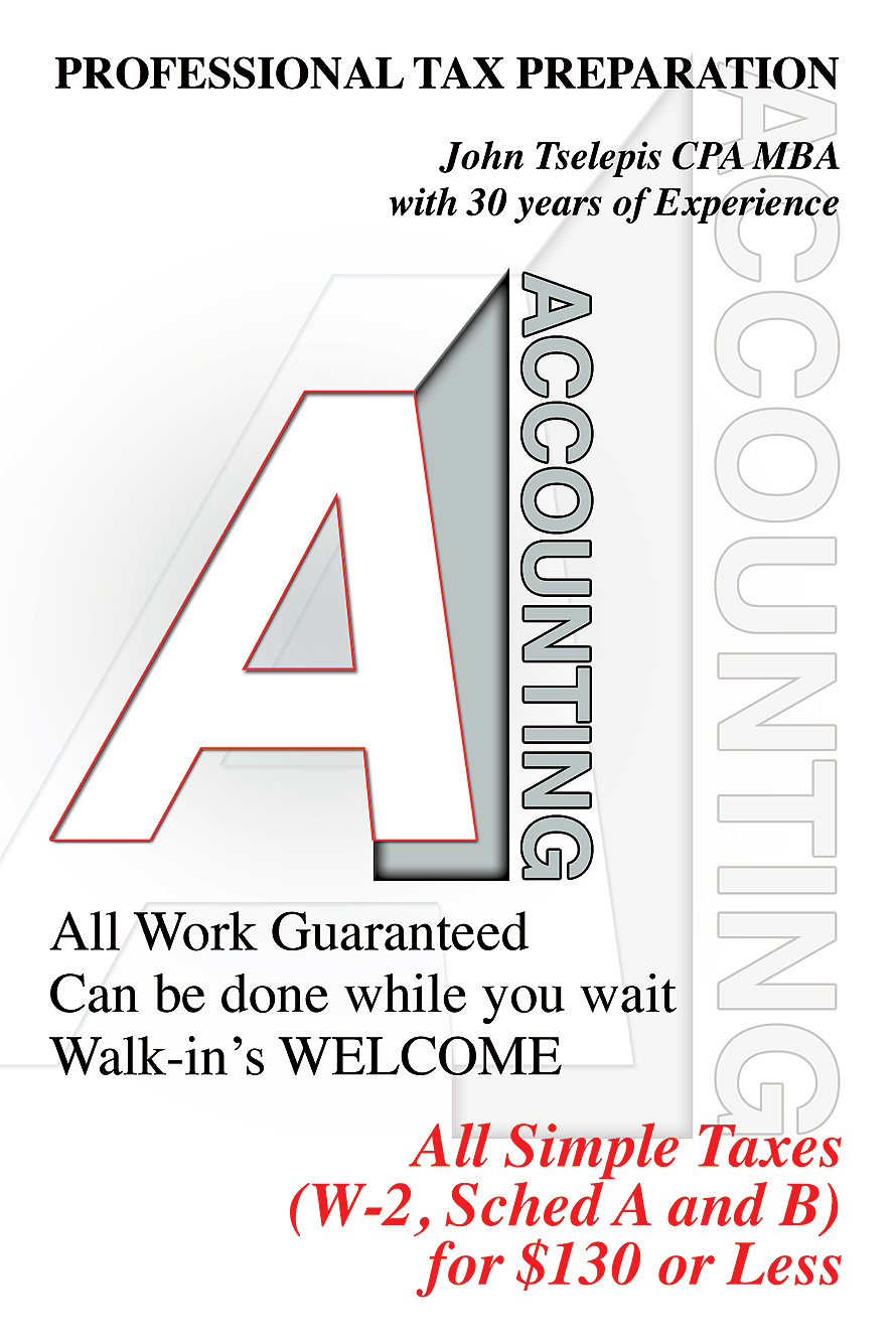 Accounting Professional Tax Preparation