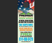 Premier Siding and Roofing - 11x4.25 graphic design