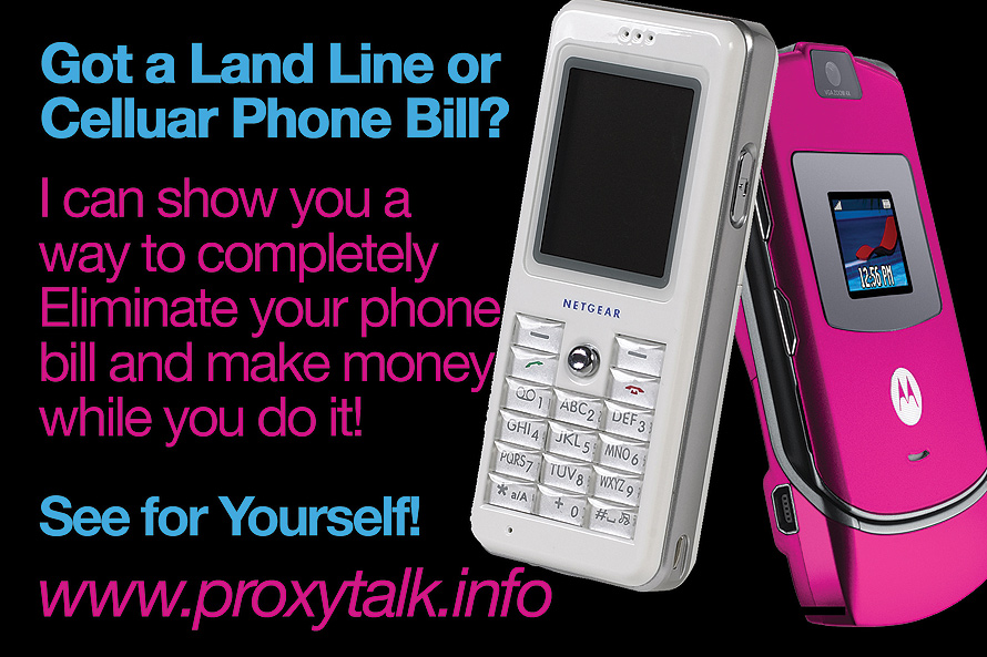 Got a Land Line or Celluar Phone Bill?