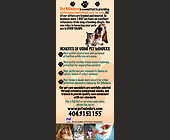 Pet Minders - 2550x1050 graphic design