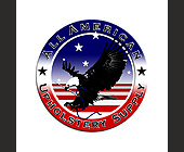 All American Upholstery Supply  - 675x675 graphic design