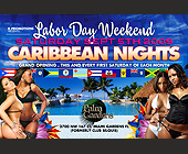 Caribbean Nights Labor Day Weekend - tagged with provocative image