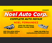 Noel Auto Corp - Automotive Graphic Designs