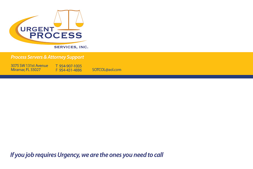 Process Servers & Attorney Support Service