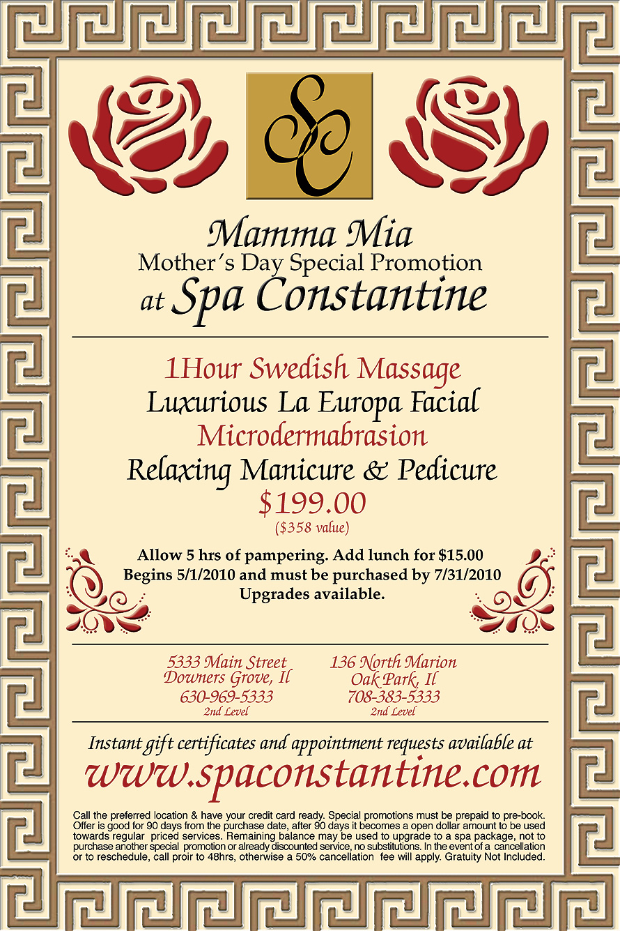 Spa Constantine Special Promotion