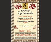 Spa Constantine Special Promotion - Spa Constantine Graphic Designs