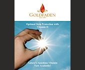 Goldfaden Since 1967 - 1200x1500 graphic design