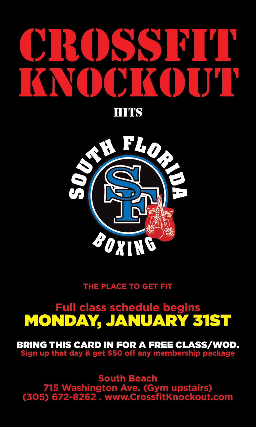 Crossfit Knockout South Florida Boxing