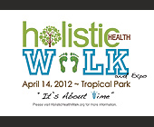 Holistic Health Walk and Expo - 825x1200 graphic design