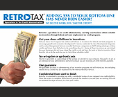 Retro Tax - 1375x2125 graphic design