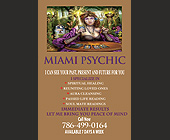 Miami Psychic - created October 2012