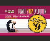 Power Yoga Evolution - Sports and Fitness Graphic Designs