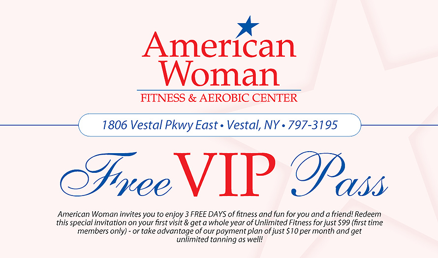American Woman Fitness Club Invitation