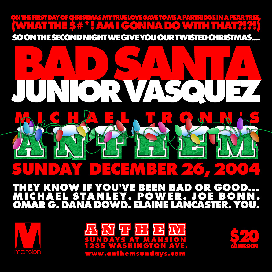 Bad Santa Junior Vasquez at Anthem