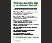 Dancing on the Cutting Edge - designed by ClubFlyers