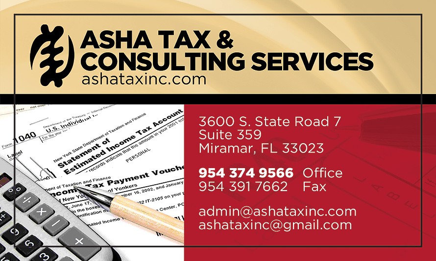 ASHA Tax & Consulting Services