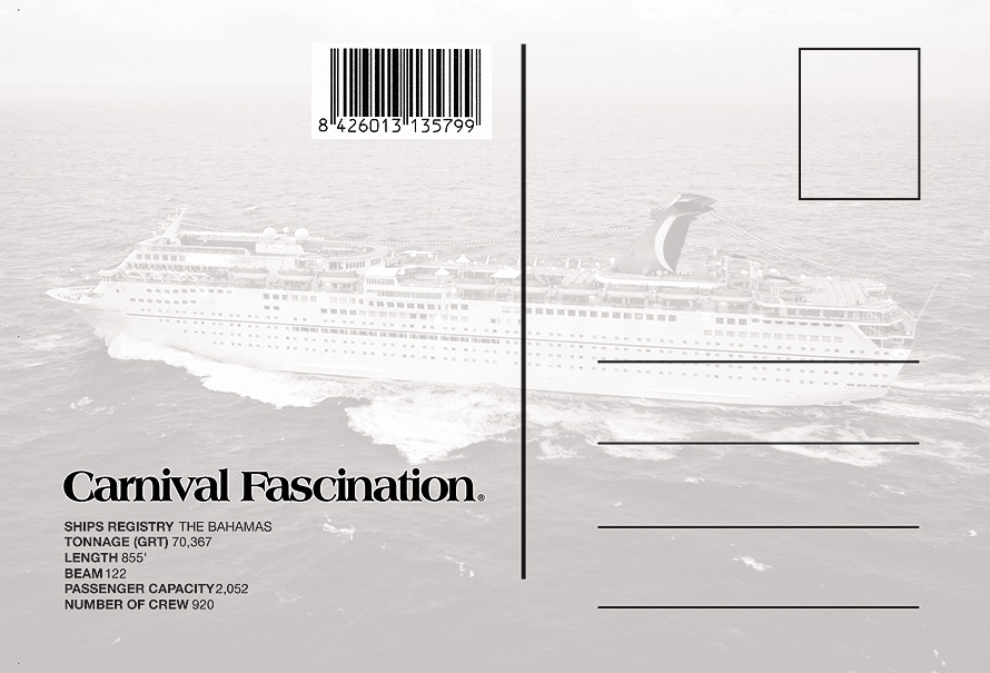 Carnival Fascination Waves Cruise Ship