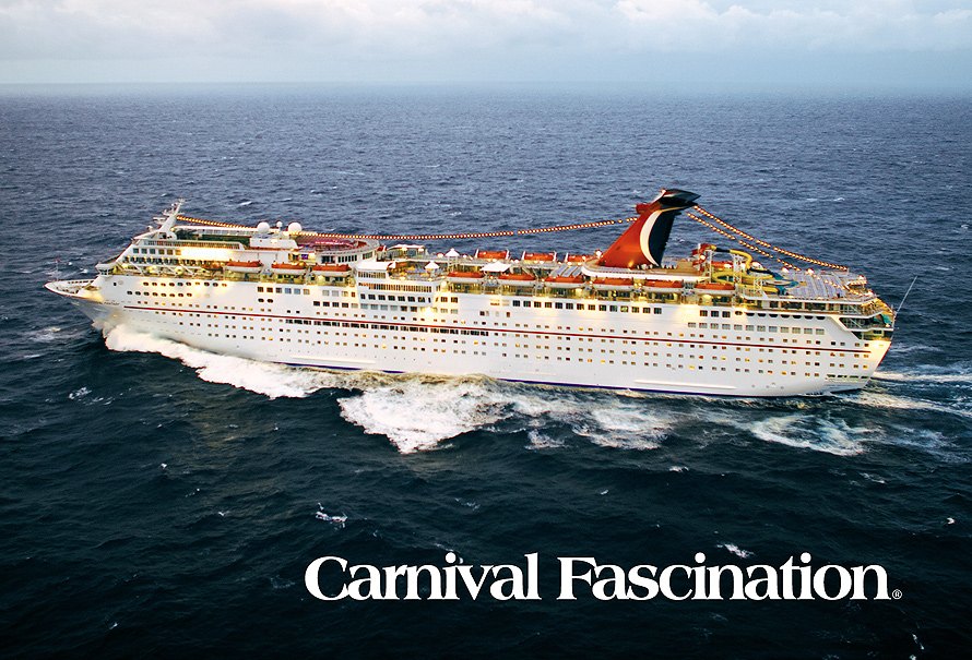 Carnival Fascination Waves Cruise Ship