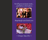 Bangle and Clutch Accessories - 2.25x3.75 graphic design