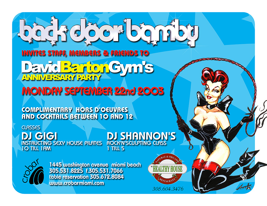 David Barton Gym Party