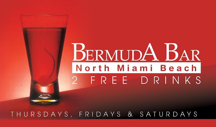 Bermuda Bar Two Free Drinks