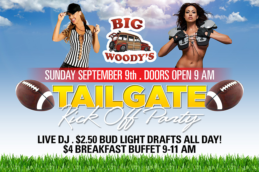 Big Woody's Tailgate Kickoff Party 