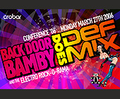 Crobar Electro Rock O Rama  - tagged with conference