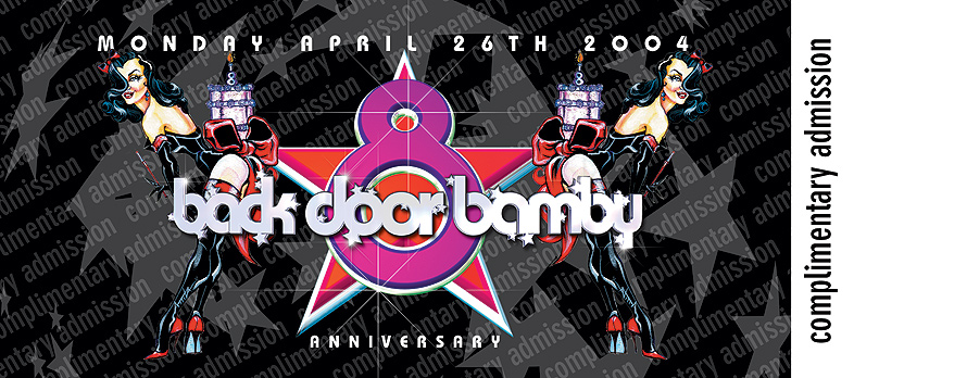 Back Door Bamby Eight Year Anniversary