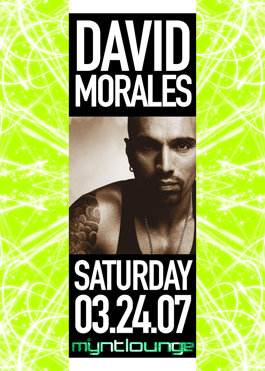 David Morales at Mynt Lounge
