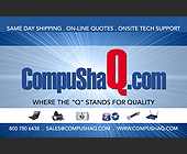 CompuShaq.com - 8.5x5.5 graphic design