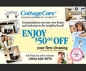 Cottage Care House Cleaning at Its Best - tagged with baby