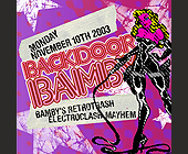 Backdoor Bamby - 1275x1275 graphic design