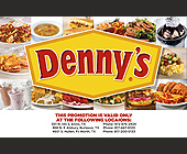 Denny's This Promotion is Valid at the Following Locations - 2125x1375 graphic design