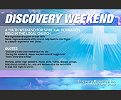 Discovery Weekend A Youth Weekend for Spiritual Formation - tagged with info