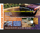 Dolphin Driveway - Sales Flyer