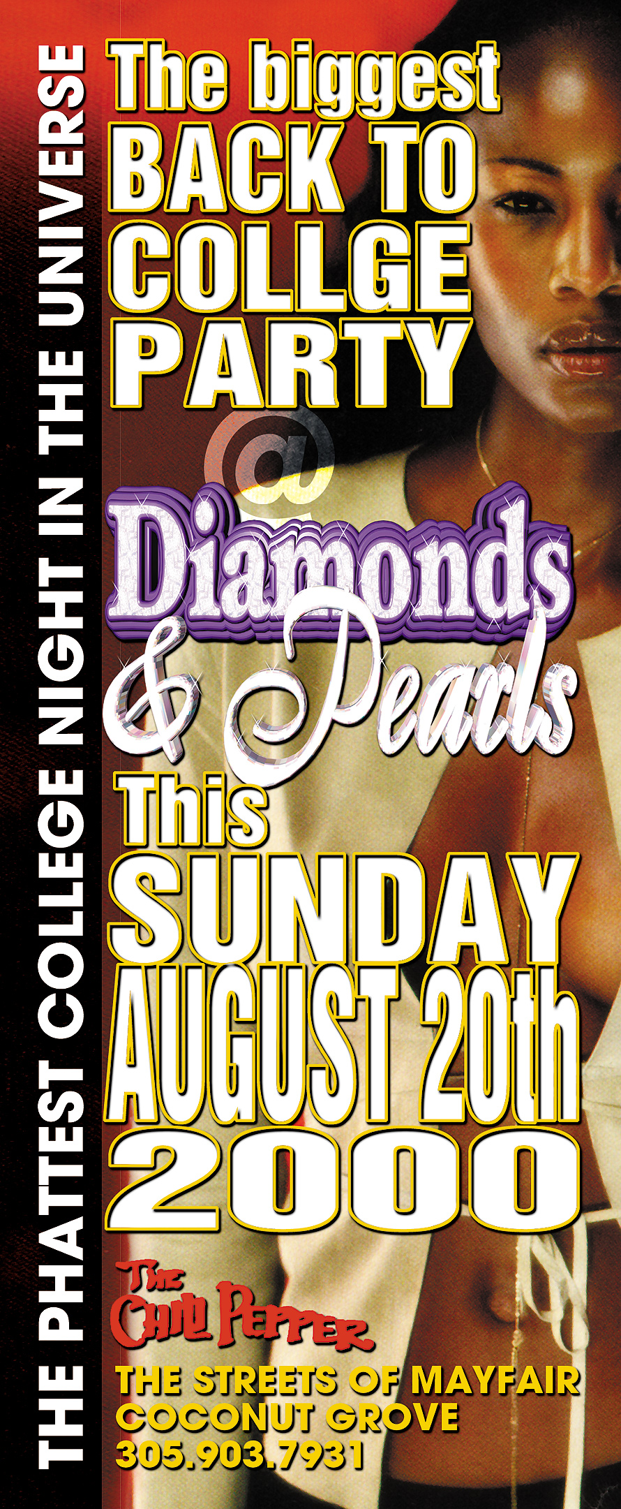 Diamonds and Pearls Back to College Party