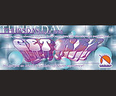 Get Wet at Sundays on the Bay - 2625x1000 graphic design