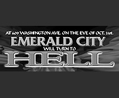 Hell at Emerald City - 1313x500 graphic design