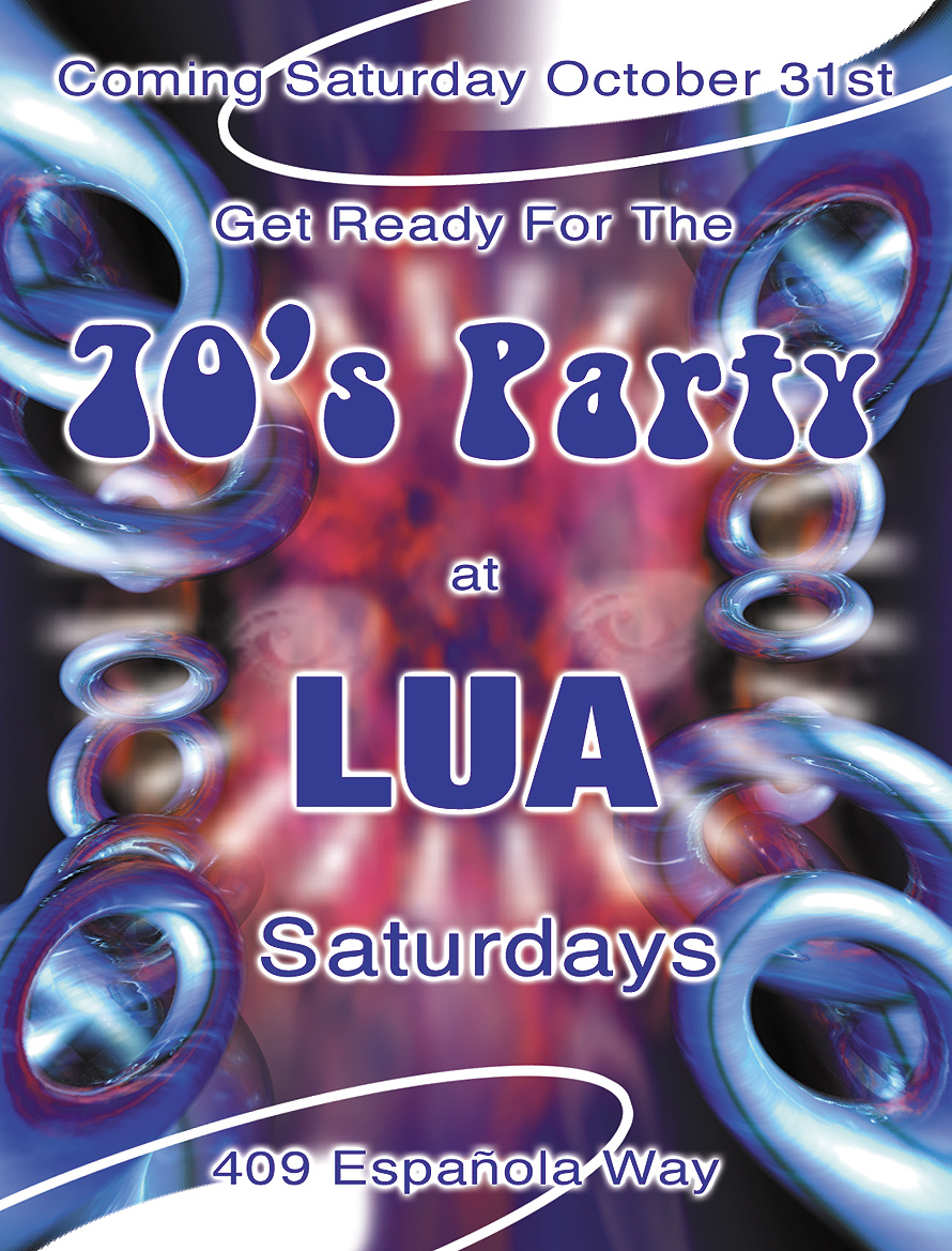 70s Party at Club Lua