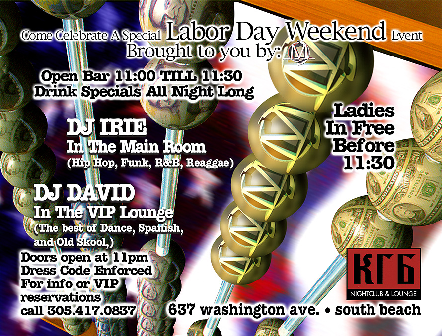 Labor Day Weekend Event at Mbar