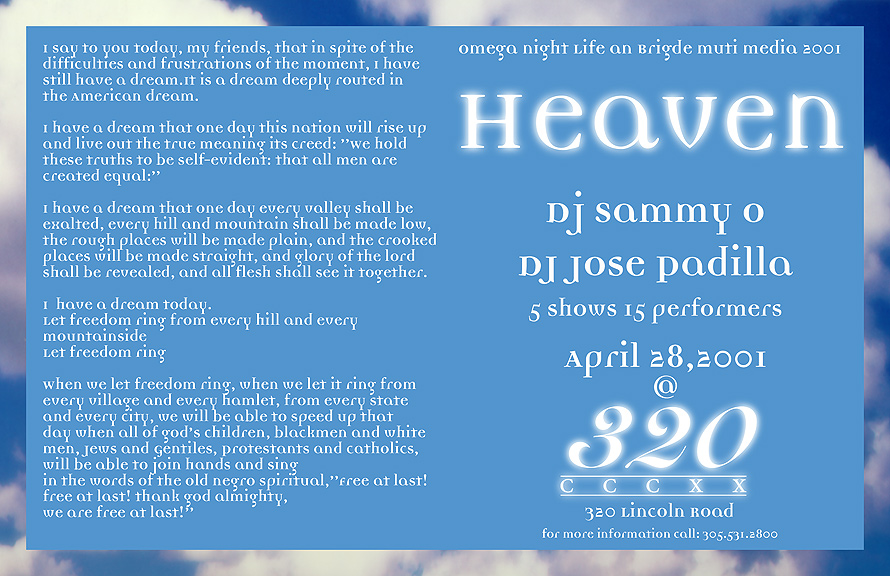 Heaven, Sex, and Paradise at 320 Nightclub